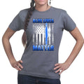 Ladies Blue Lives Matter T-shirt
