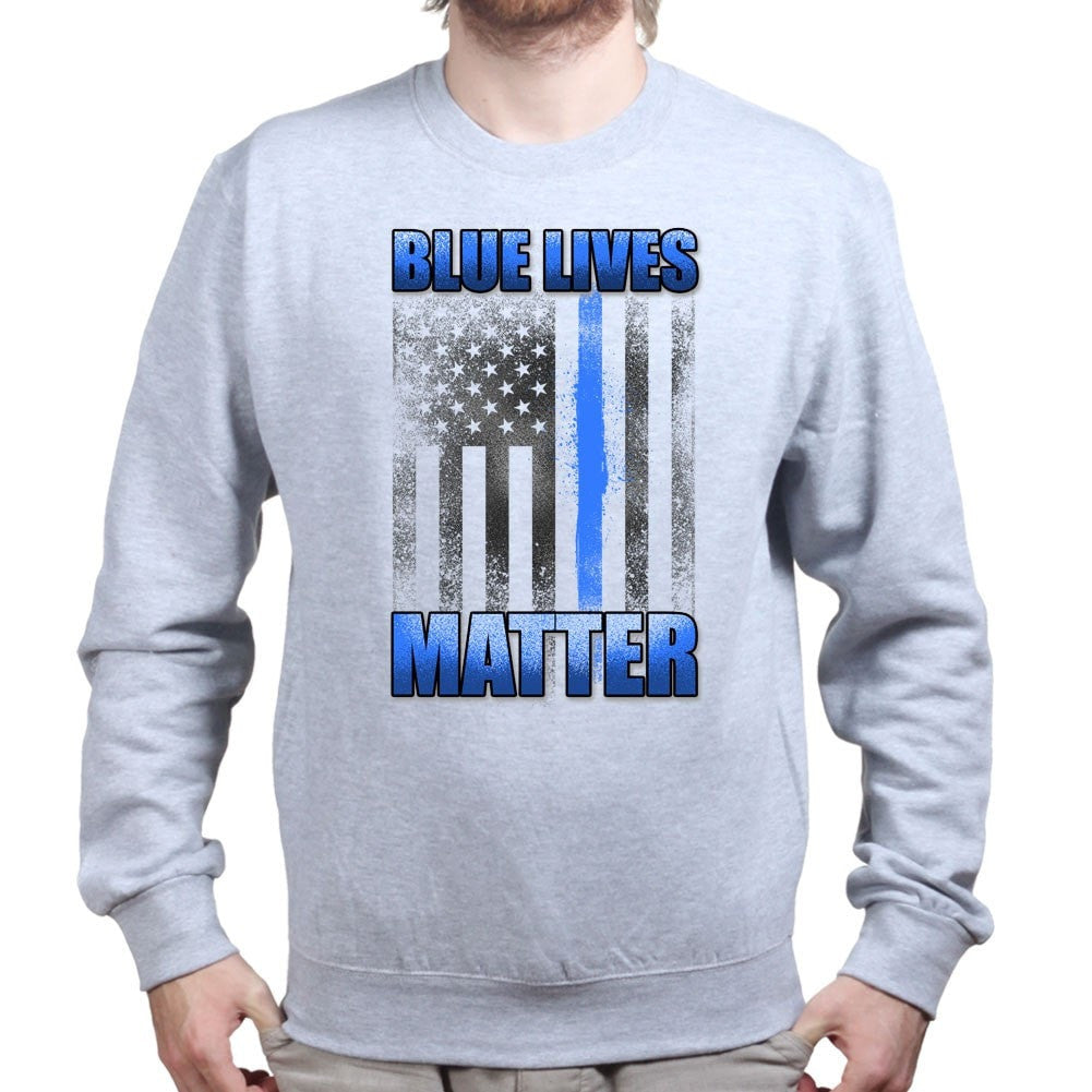Blue lives deals matter sweatshirt