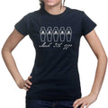 Boston Massacre Coffins Ladies T-shirt