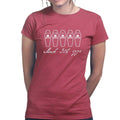 Boston Massacre Coffins Ladies T-shirt