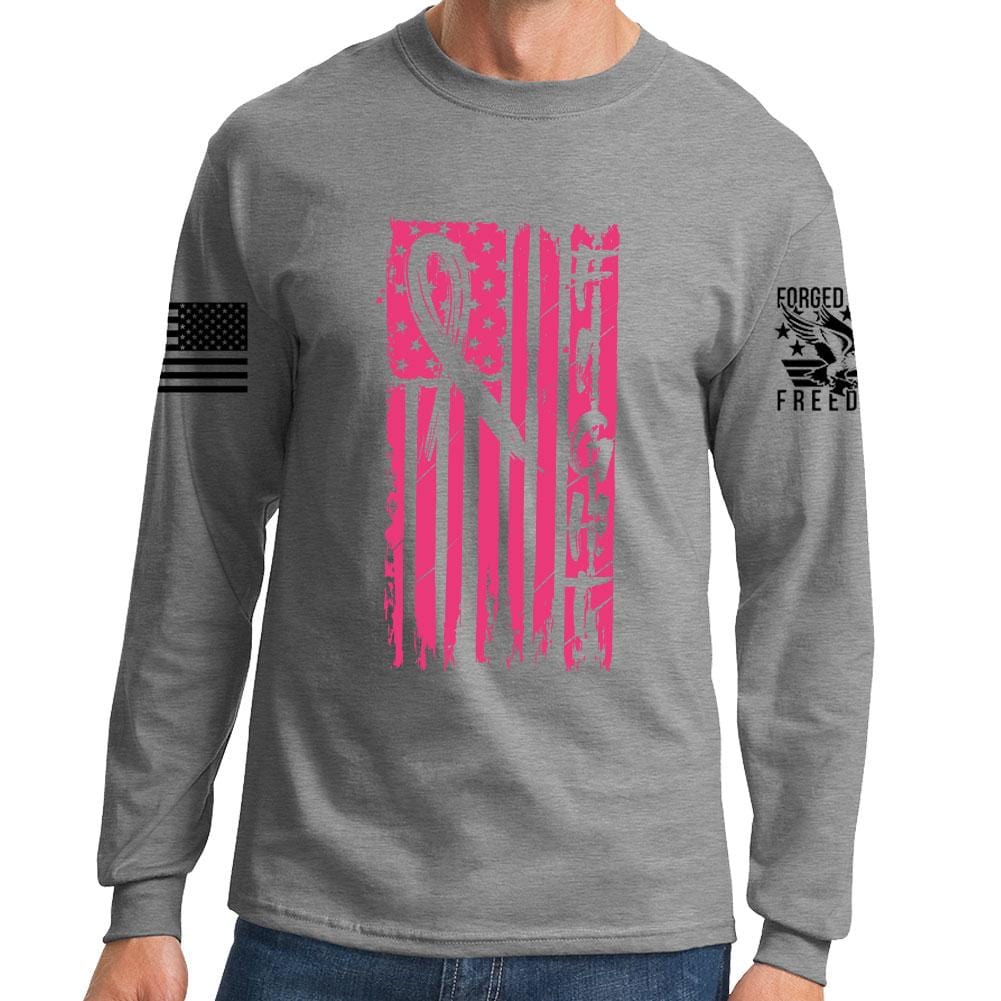 FIGHT - Breast Cancer Awareness Long Sleeve T-shirt