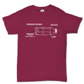 Bullet Dissection Men's T-shirt