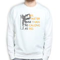 Bullets Faster Than 911 Mens Sweatshirt
