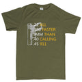 Bullets Faster Than 911 Mens T-shirt