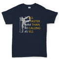 Bullets Faster Than 911 Mens T-shirt