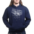 Unisex Bullets and Grenades Flag Hoodie