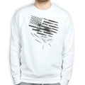Unisex Bullets and Grenades Flag Sweatshirt