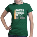 Invest In Ammo Ladies T-shirt