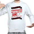 Money Can't Buy Happiness But It Can Buy Guns Sweatshirt