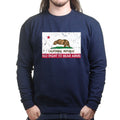 California Republic No Right To Bear Arms Mens Sweatshirt