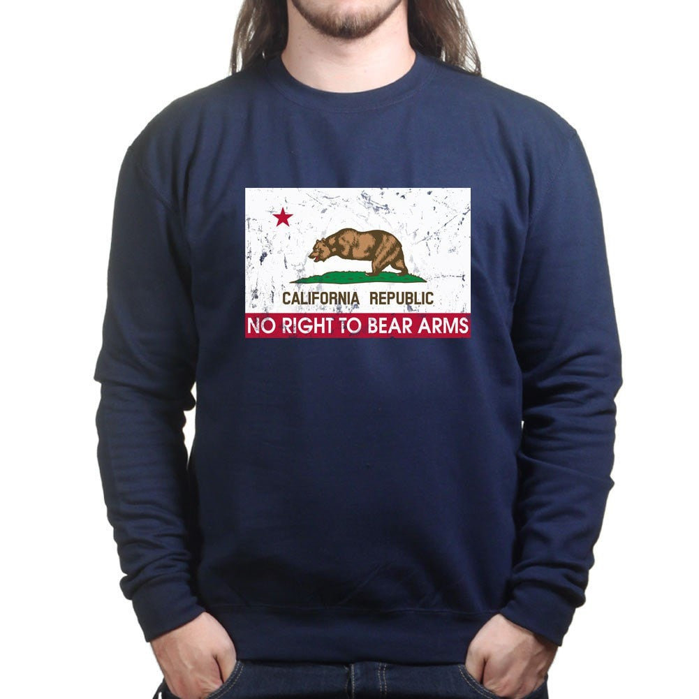 Republic Of California Sweatshirt Für Herren – Lässiges Design, Bequemer Schnitt, In Schwarz, Größe S Bis XL