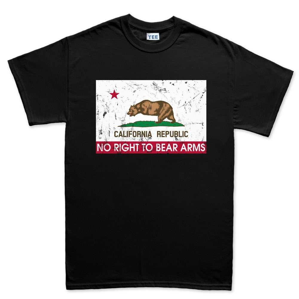 California Republic No Right To Bear Arms Mens T-shirt