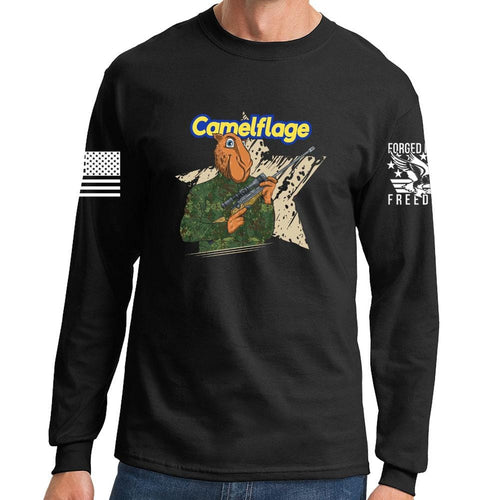 Long Sleeve Camelflage T-shirt