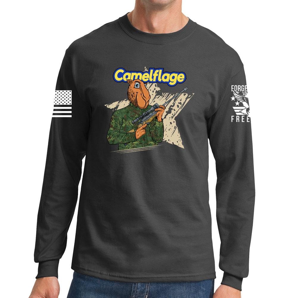 Long Sleeve Camelflage T-shirt