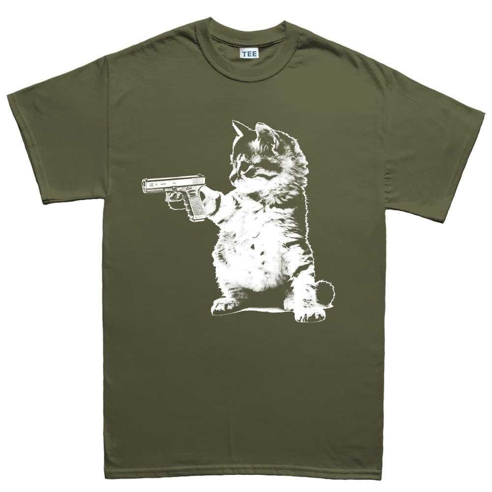 Men's Kitty Cat Gun T-shirt – Forged From Freedom