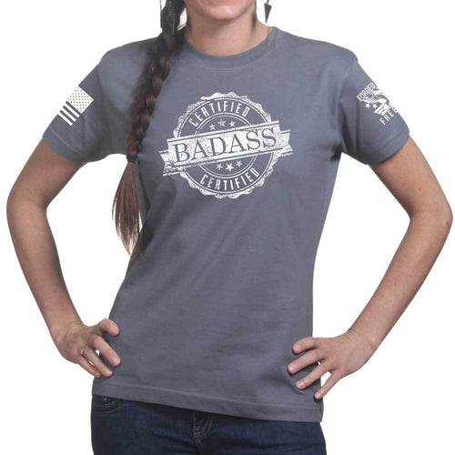 Certified Badass Ladies T-shirt