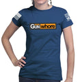 Certified Gun Whore Ladies T-shirt