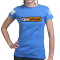 Certified Gun Whore Ladies T-shirt
