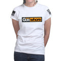 Certified Gun Whore Ladies T-shirt