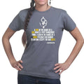 Charlton Heston Quote Ladies T-shirt
