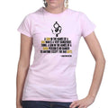 Charlton Heston Quote Ladies T-shirt