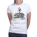 Charlton Heston Quote Ladies T-shirt