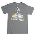 Charlton Heston Quote Men's T-shirt