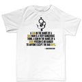 Charlton Heston Quote Men's T-shirt