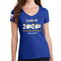 Class of 2020 Quarantine Ladies V-Neck T-shirt