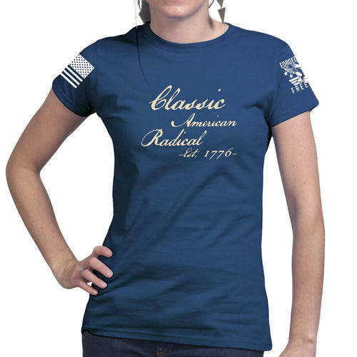 Classic American Radical Ladies T-shirt