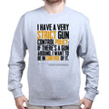 Clint's Gun Control Sweatshirt