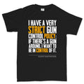 Clint's Gun Control Men's T-shirt