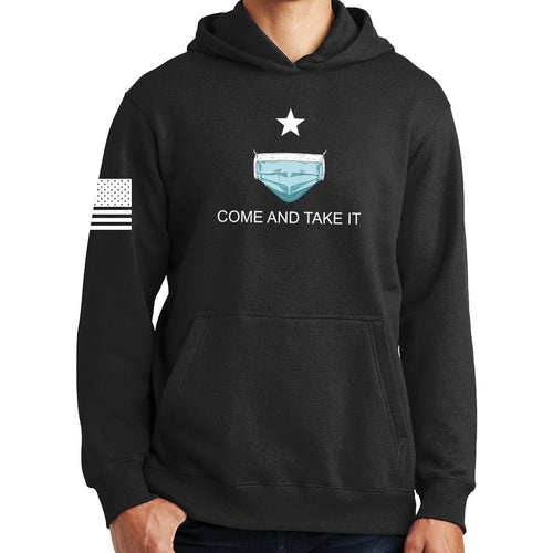 Mens Come and Take it - Medical Mask Edition Hoodie