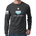 Mens Come and Take it - Medical Mask Edition Long Sleeve T-shirt