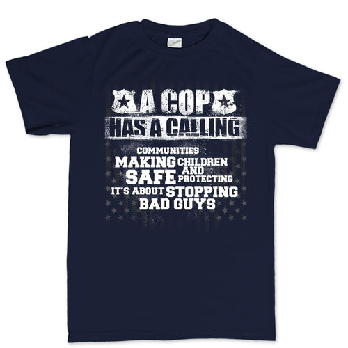 Men's Cop Calling T-shirt