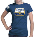 Ladies Corona Virus Beer T-shirt