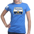 Ladies Corona Virus Beer T-shirt