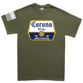 Mens Corona Virus Beer T-shirt