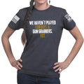 Cowboys and Gun Grabbers Ladies T-shirt