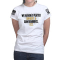 Cowboys and Gun Grabbers Ladies T-shirt