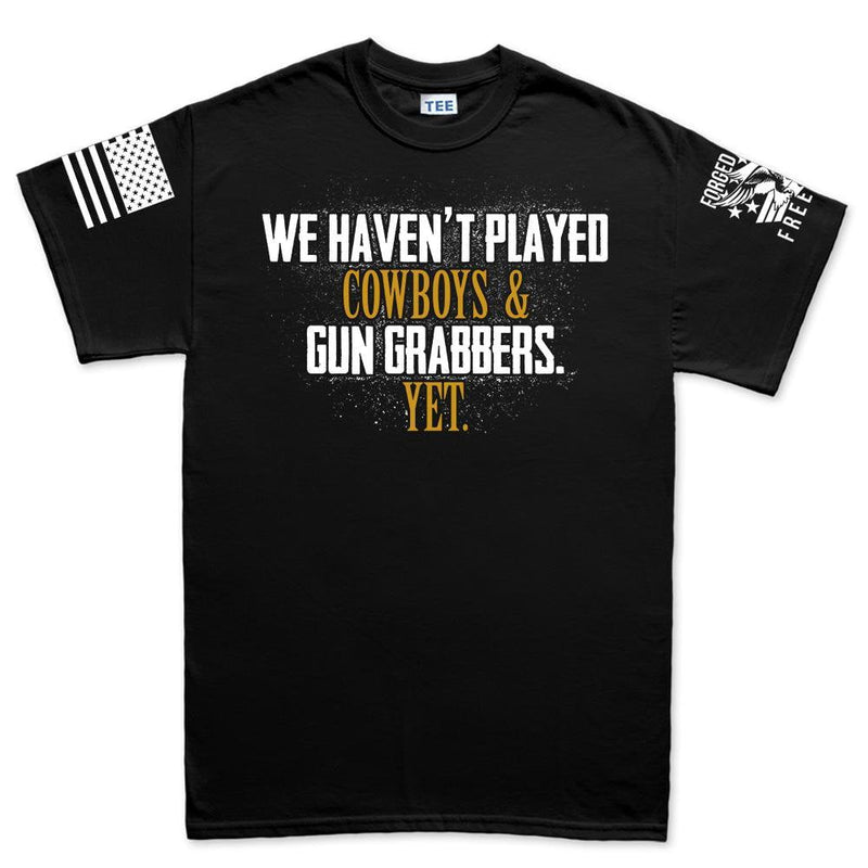 Cowboys and Gun Grabbers Men's T-shirt