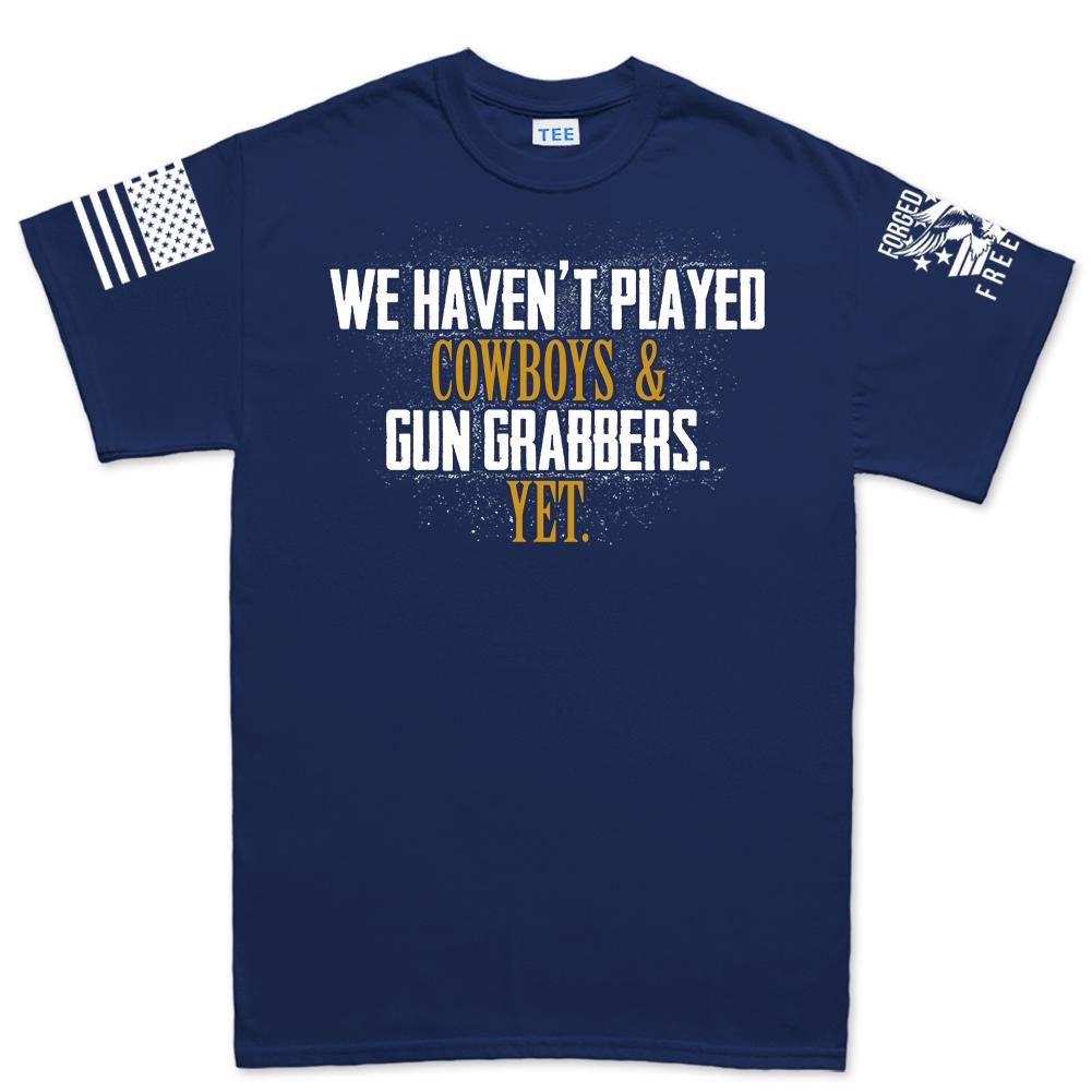 Cowboys and Gun Grabbers Men's T-shirt
