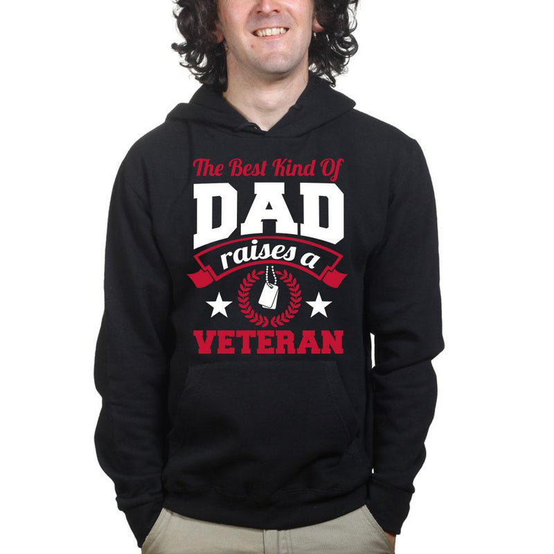 Dad Raise Veteran Hoodie