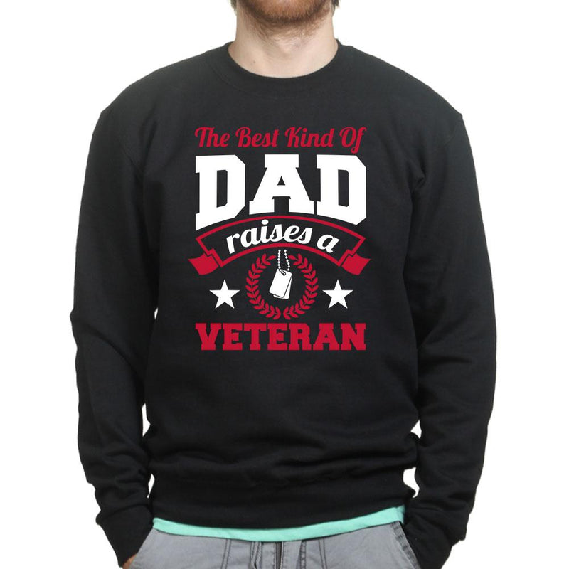 Dad Raise Veteran Sweatshirt