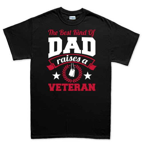 Dad Raise Veteran Men's T-shirt