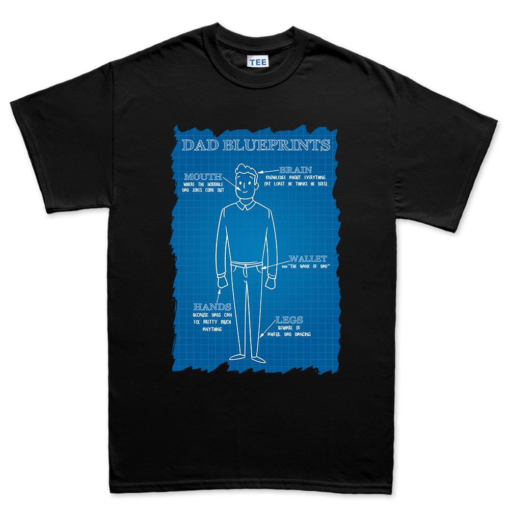 Dad Blueprints Men's T-shirt