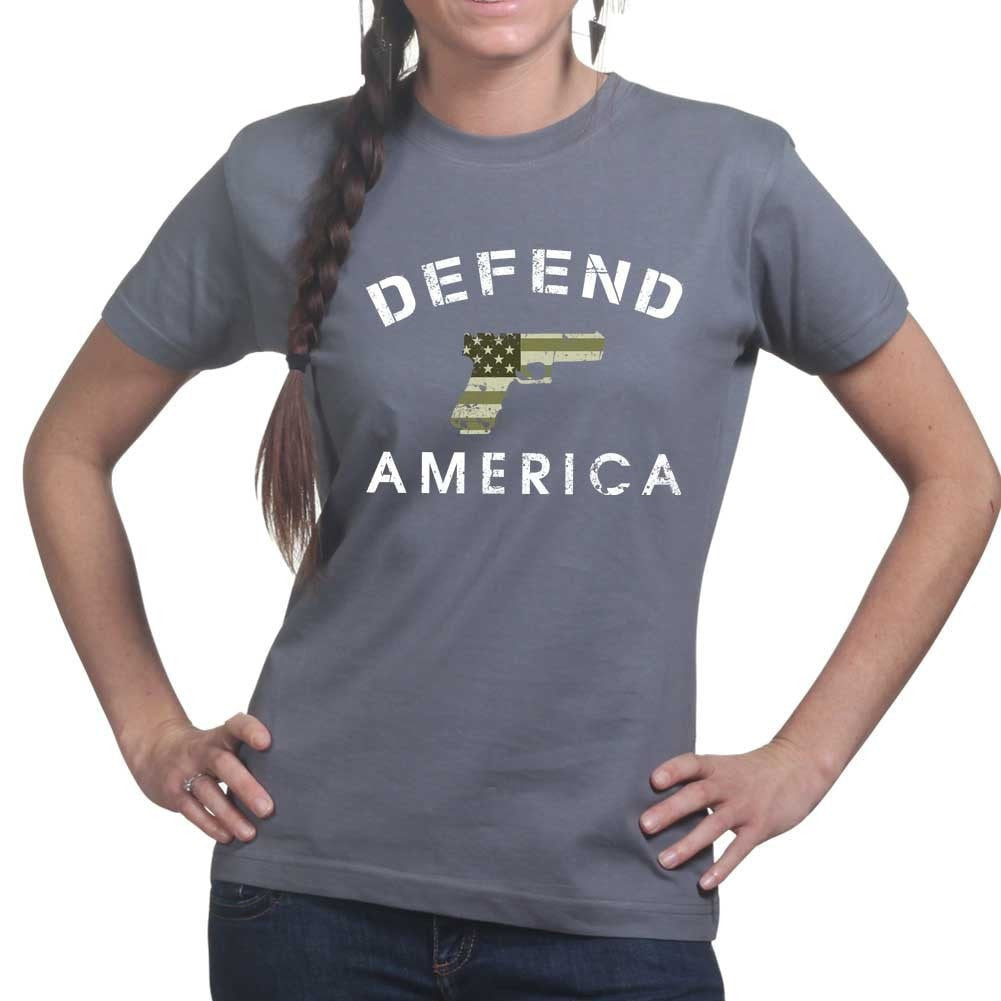 Defend America Ladies T-shirt