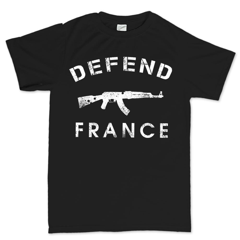 Defend France Mens T-shirt – Forged From Freedom