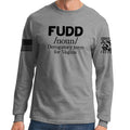 Definition of FUDD Long Sleeve T-shirt