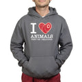 I Love Animals Hoodie